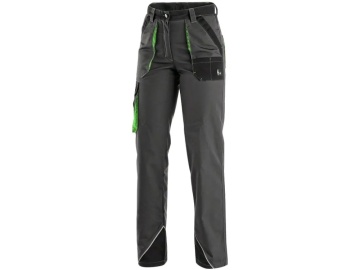 Pantaloni de lucru dama CXS SIRIUS, gri-verde - Img 1