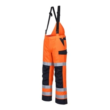 Pantaloni de lucru reflectorizanti Multi Norm portocaliu fluorescent Portwest - Img 3