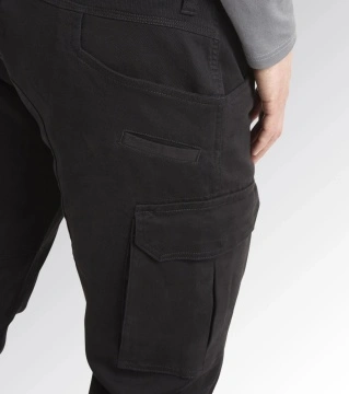 Pantaloni lucru iarna grosi Stretch negru Diadora - Img 4