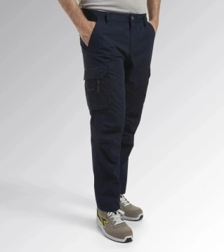 Pantaloni talie de vara Win Cargo bluemarin sau gri Diadora Utility - Img 3