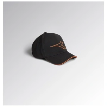 Sapca baseball negru-portocaliu Diadora Utility - Img 3