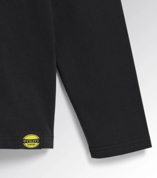 Bluza cu maneca lunga din bumbac organic Mono Diadora Utility - Img 4