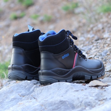 Bocanci de lucru Atlas S3, pentru santier, din piele rezistenta | Best Seller - Img 6