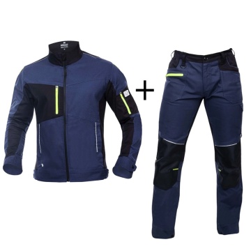 Costum toamna Pantaloni de lucru elastici si Bluza bumbac Ardon - Img 1