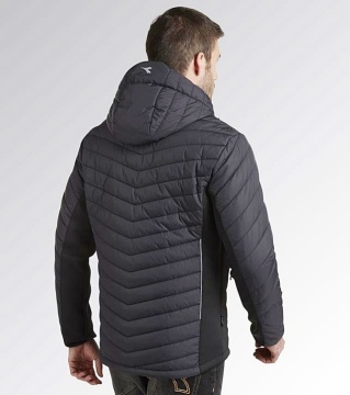 Geaca lucru de iarna usoara Oslo neagra Diadora Utility - Img 2
