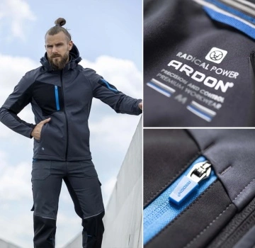 Jacheta de lucru softshell impermeabila si respirabila Ardon