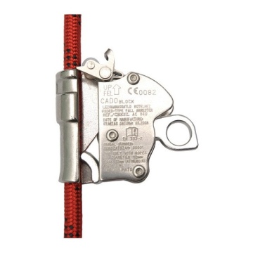 Opritor de cadere Cado Block pentru franghie 12mm