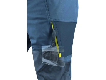 Pantaloni de lucru barbati elastici cu cordura, albastri | CXS NAOS - Img 3