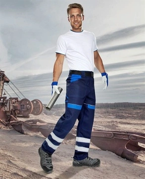 Pantaloni de lucru cu benzi reflectorizante Trend - Img 2