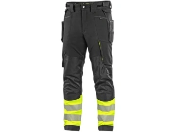 Pantaloni reflectorizanti elastici barbati, cu Cordura | CXS NAOS