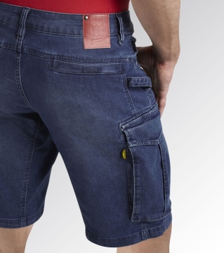 Pantaloni scurti lucru tip blugi Diadora Stone Cargo Light - Img 4