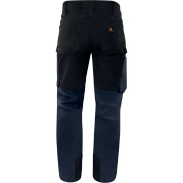 Pantaloni stretch rezistenti cu Cordura | Delta Plus | Bluemarin-Negru - Img 3