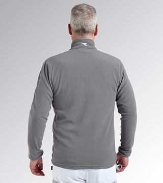 Pulover calduros micropolar confortabil Litework gri Diadora Utility - Img 2