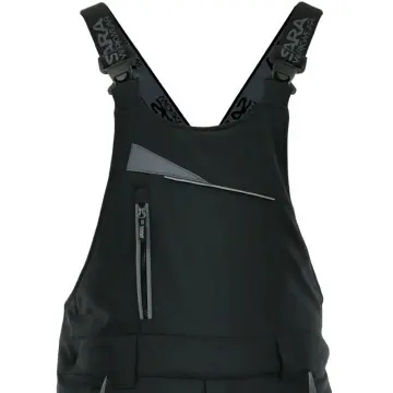 Salopeta de lucru iarna Softshell cu captuseala | gri-negru Sara - Img 5