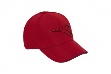 Șapcă de baseball Diadora rosie - poliester
