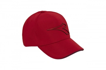 Șapcă de baseball Diadora rosie - poliester