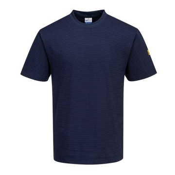 Tricou ESD antistatic, usor si confortabil, bleumarin Portwest