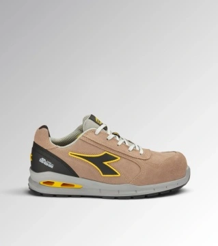 Adidasi de protectie cu bombeu metalic Diadora S3 din piele, ultra respirabili