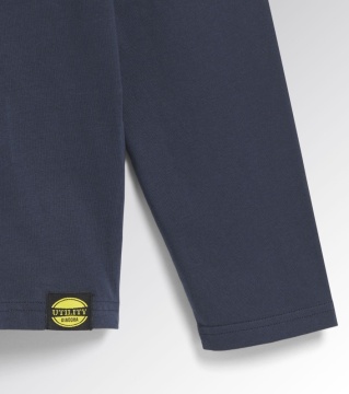 Bluza bumbac organic maneci lungi Diadora Utility - Img 2
