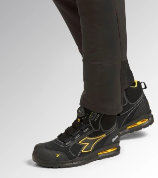 Bocanci de lucru Diadora din piele cu inchidere rapida BOA S3S FO SR SC ESD - Img 6