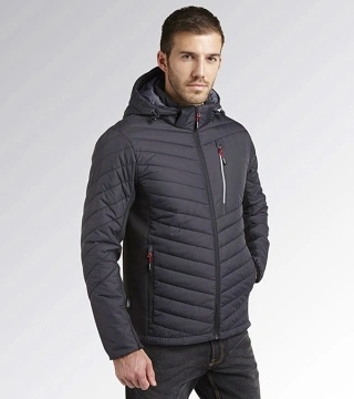 Geaca lucru de iarna usoara Oslo neagra Diadora Utility - Img 3