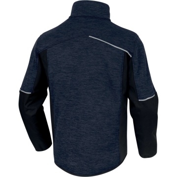 Jacheta polar si softshell rezistenta Delta Plus | Bluemarin-Negru - Img 2