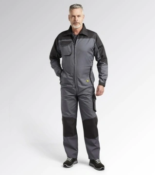 Lichidare: Ultima bucata - Combinezon de lucru Diadora Poly rezistent la abraziune, gri