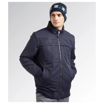 Lichidare: Ultima bucata - Jacheta de lucru Bomber maneci detasabile bleumarin SWAT Diadora Utility