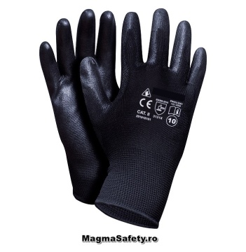 Manusi protectie si lucru negre mecanici 240 buc - Img 1