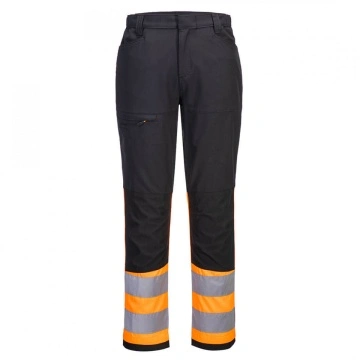 Pantaloni de lucru cu benzi reflectorizante Portwest Lightweight Contrast clasa 1 - Img 3