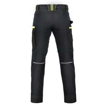 Pantaloni de lucru super elastici gri-negru, cel mai vandut model - Img 2
