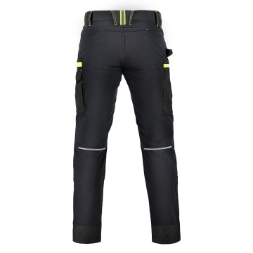 Pantaloni de lucru super elastici gri-negru - Img 2