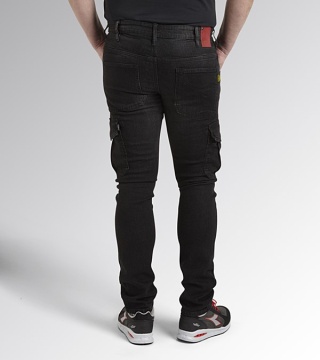 Pantaloni de lucru tip blugi Diadora stretch Jeans - Img 3