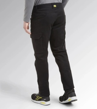 Pantaloni lucru iarna grosi Stretch negru Diadora - Img 6