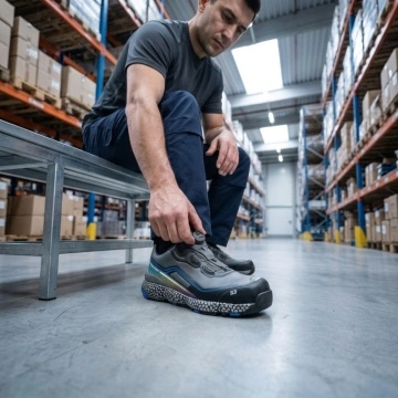 Pantofi de lucru comozi S3 Boa cu amortizare remarcabilă | design inovator Sir Safety - Img 4