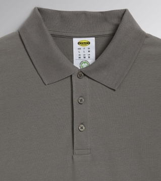 Polo bumbac Atlantis Organic cu maneca lunga Diadora Utility - Img 2