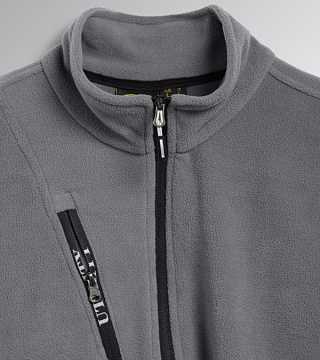 Pulover calduros micropolar confortabil Litework gri Diadora Utility - Img 3