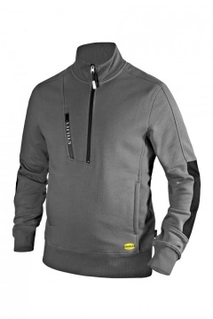 Pulover HZ Litework confortabil gri design modern Diadora Utility, Best Seller - Img 2