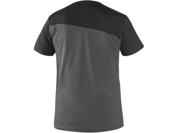 Tricou de lucru bărbați bumbac 100% gri-negru CXS - Img 2