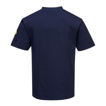 Tricou ESD antistatic, usor si confortabil, bleumarin Portwest - Img 2