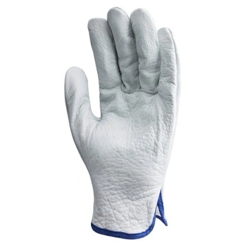 10xManusi protectie din piele bivol gri pentru solicitare intensa