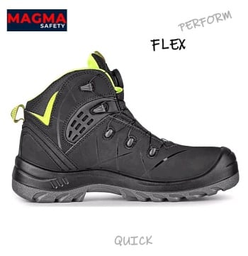 Bocanci de protectie CXS Perform piele, compozit, Quick - Img 1