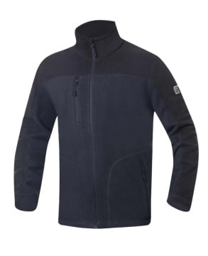 Costum toamna pantaloni salopeta si Hanorac fleece Ardon - Img 2