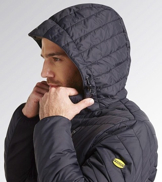 Geaca lucru de iarna usoara Oslo neagra Diadora Utility - Img 4