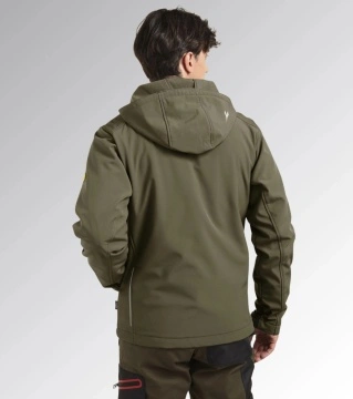 Jacheta de lucru softshell Sail cu gluga reglabila Diadora Utility - Img 5