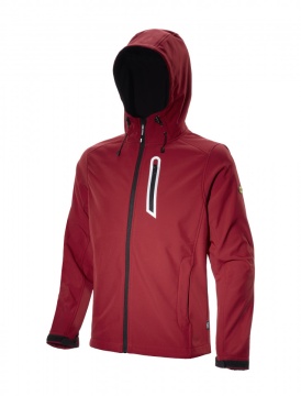Jacheta de lucru softshell Sail rosu Diadora Utility - Img 2