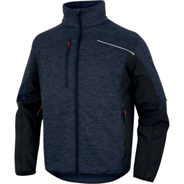 Jacheta polar si softshell rezistenta Delta Plus | Bluemarin-Negru - Img 1