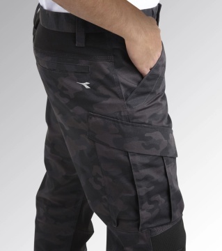 Lichidare: Ultima bucata - Pantaloni de lucru talie Ripstop Cargo Camo Diadora Utility - Img 4