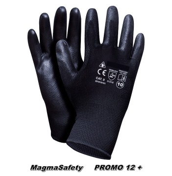 Manusi de protectie negre service - pachet 12 perechi | Best Seller