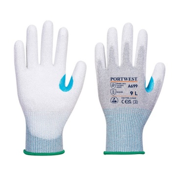 Manusi protectie ESD rezistente la taiere, imersate in PU Portwest